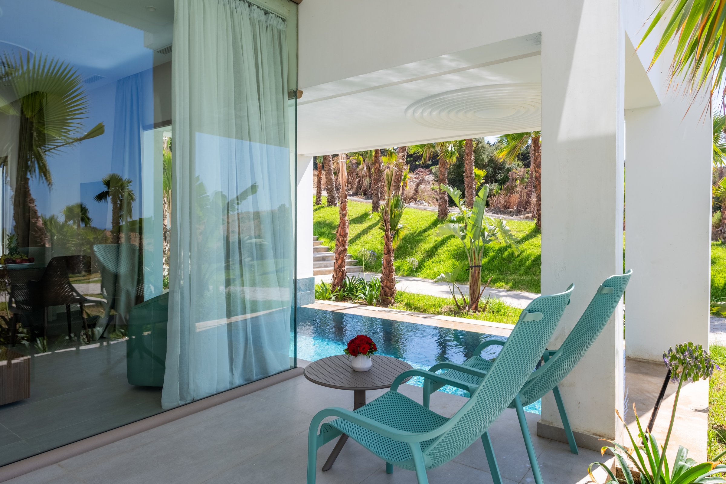 Appartement 2 chambres avec piscine privée — vue mer