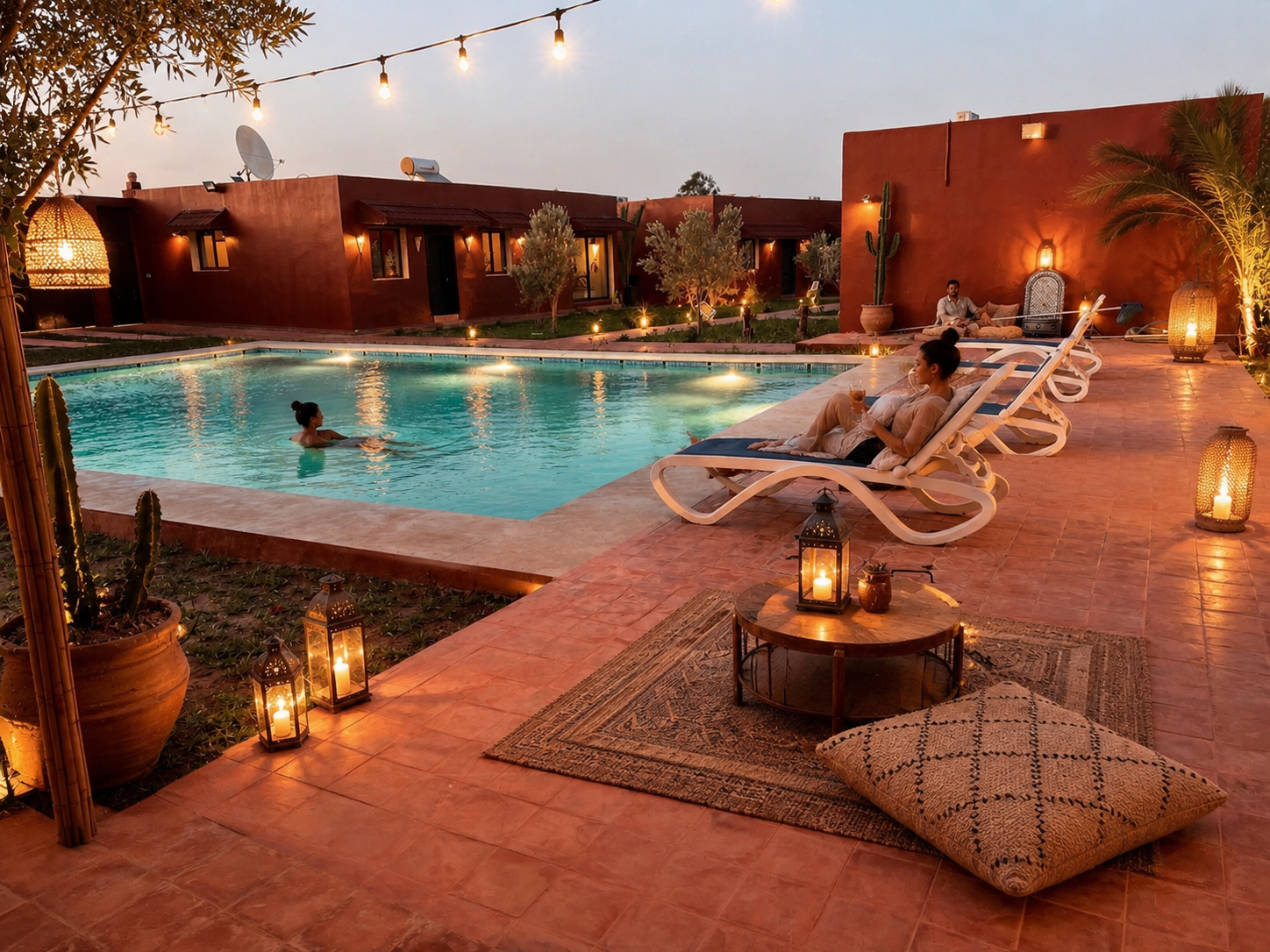 Piscine privatisable — Domaine JJ